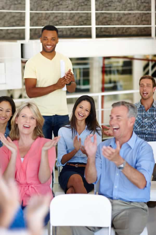 Host on-screen debates and instantly distill thousands of audience opinions into actionable insights